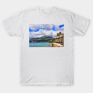 Mt. Pelee on the island of Martinique T-Shirt